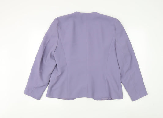 Eastex Women's Purple Blazer, Size 16