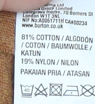 Burton Menswear Men’s Brown L High Neck Pullover Jumper