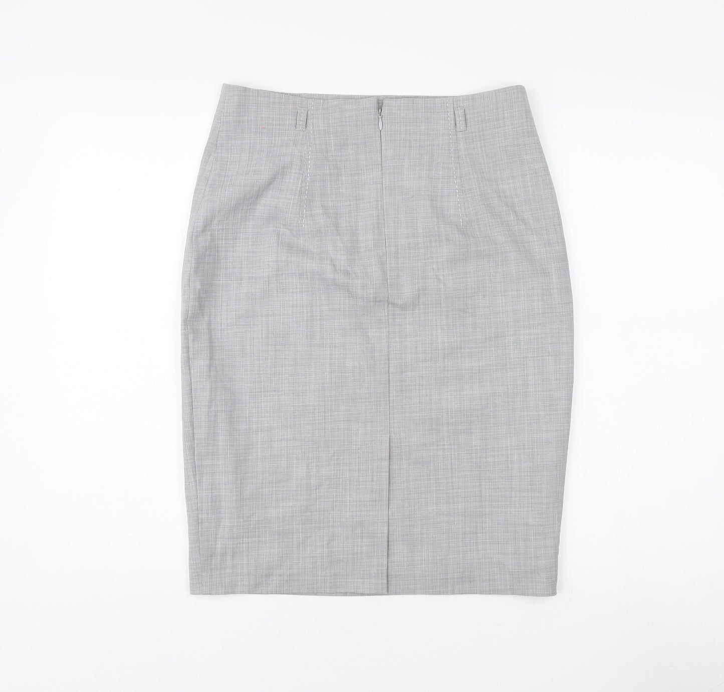 Marks and Spencer Women's Grey Pencil Skirt Size 10