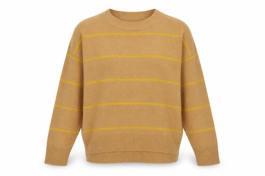 Womens UK Size 14 Warehouse Brown Pullover Jumper