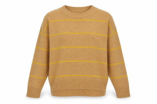Womens UK Size 14 Warehouse Brown Pullover Jumper