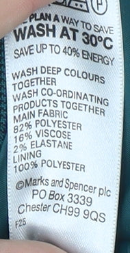 Marks and Spencer Women’s Green Pencil Skirt UK 10