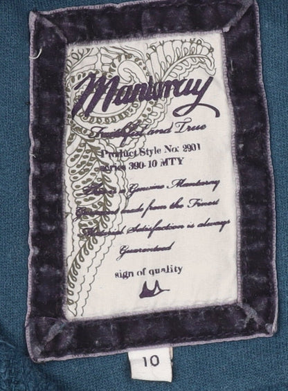 Mantaray Women's Blue Size 10 Sweatshirt