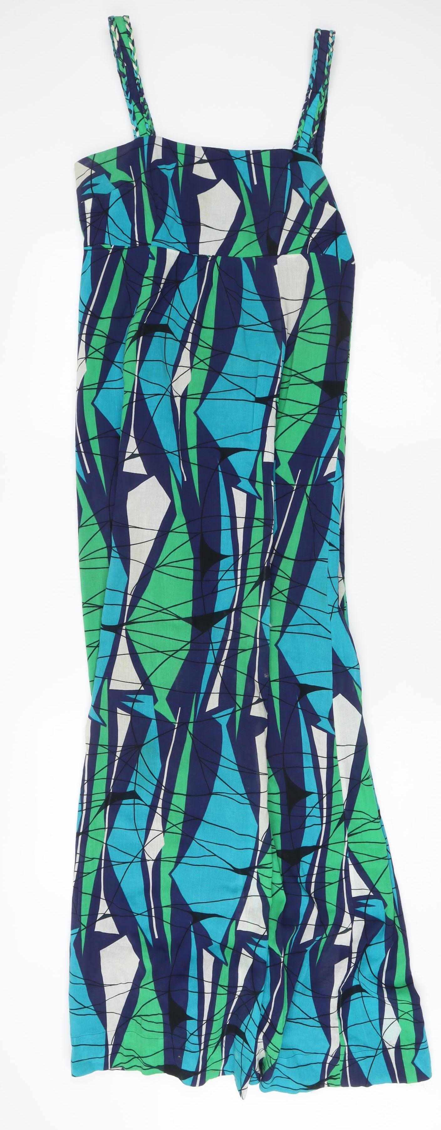 Monsoon Women's Multicoloured Cotton Dress Size 10