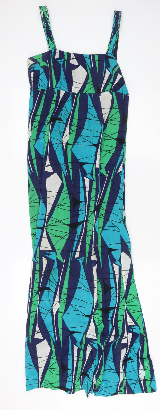 Monsoon Women's Multicoloured Cotton Dress Size 10