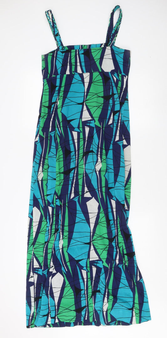 Monsoon Women's Multicoloured Cotton Dress Size 10