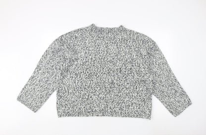 Womens UK Size XL Marks and Spencer Grey Pullover Jumper