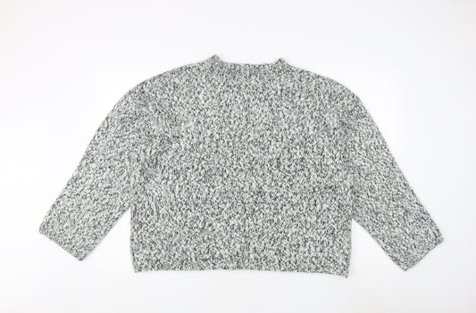 Womens UK Size XL Marks and Spencer Grey Pullover Jumper