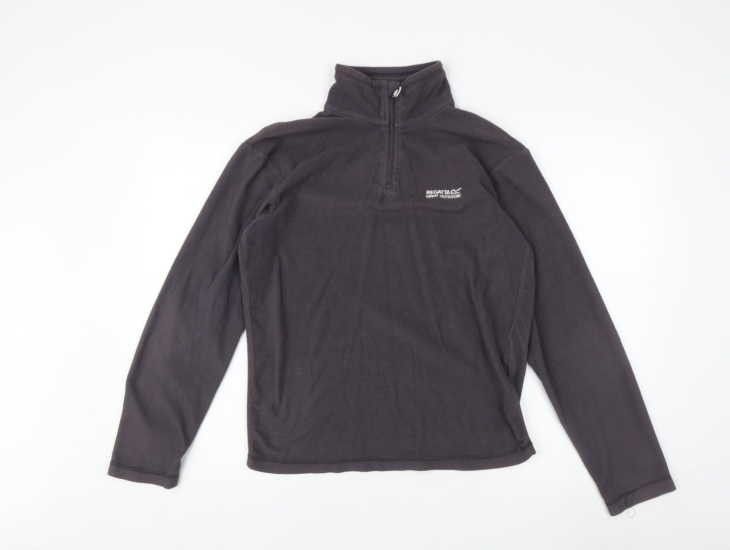 Regatta Unisex Black Fleece Pullover Sweatshirt Size S