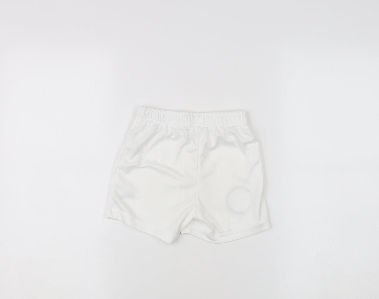 Puma Boys White Athletic Shorts 3-4Y Football
