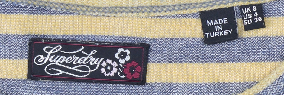 Womens UK Size 8 Superdry Multicoloured Jersey