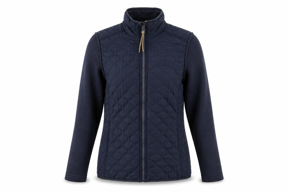 Womens UK Size 10 Regatta Blue Quilted Coat
