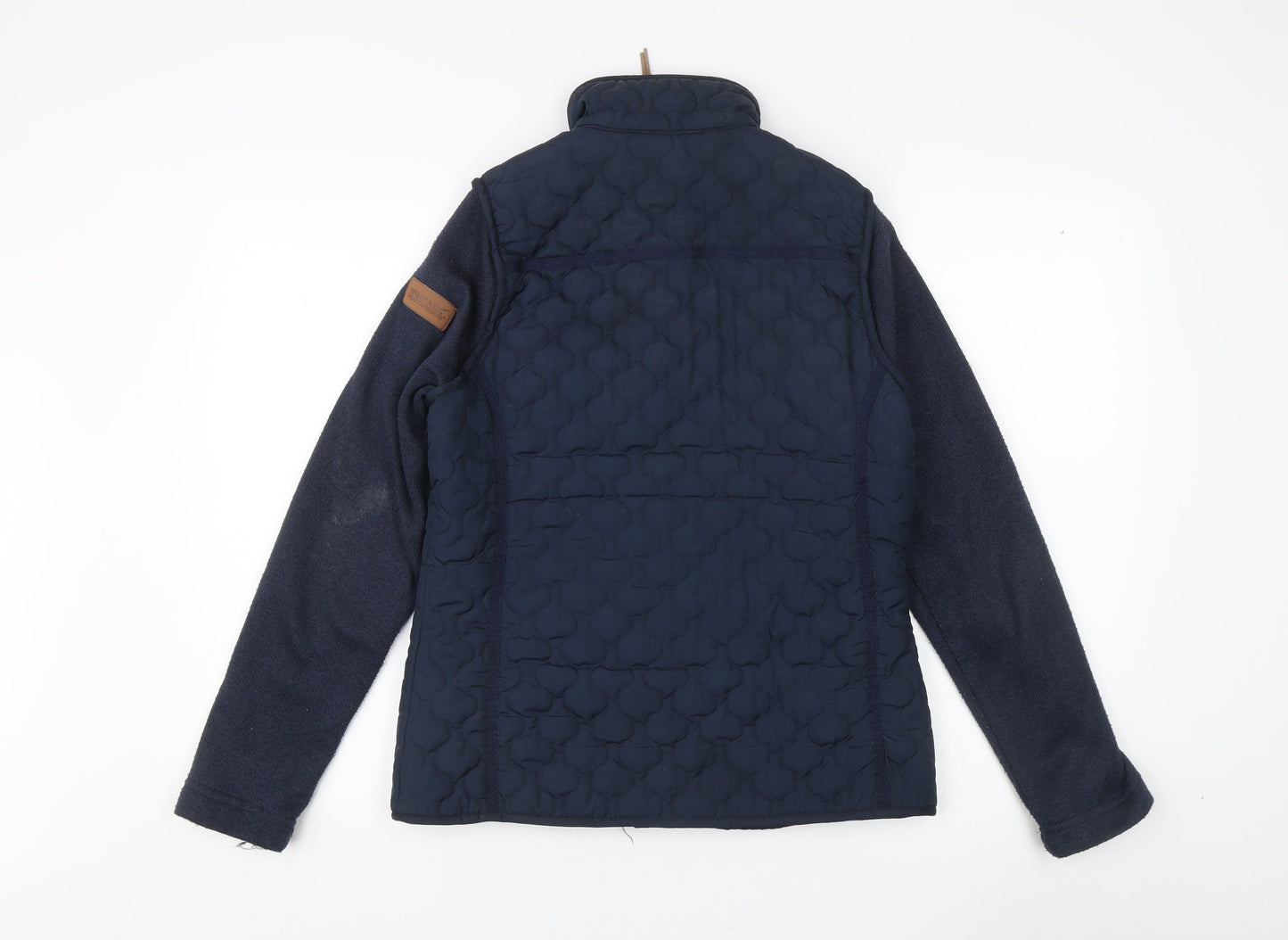 Womens UK Size 10 Regatta Blue Quilted Coat