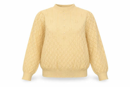 Womens UK Size 10-12 Amari Beige Pullover Jumper