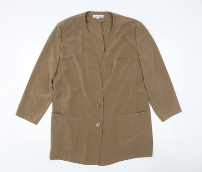 Womens UK Size 16 Windsmoor Brown Basic Jacket