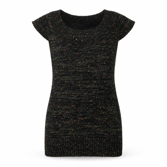 Womens UK Size 8 Izabel London Black Pullover Jumper