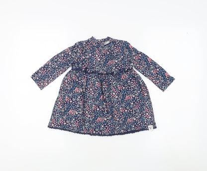 Mantaray Girls Multicoloured Floral Dress 12-18 Months