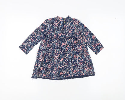 Mantaray Girls Multicoloured Floral Dress 12-18 Months