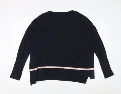 Great Plains Women's Black Pullover Sweater Size M