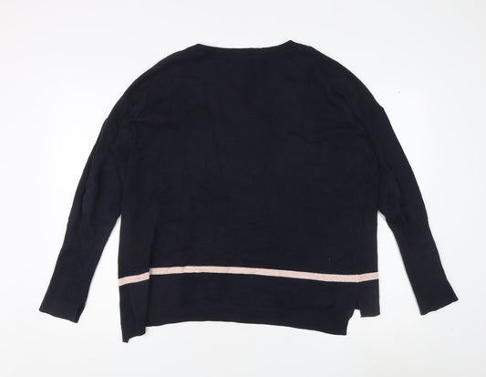 Great Plains Women's Black Pullover Sweater Size M
