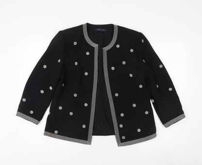 Womens UK Size 10 Windsmoor Black Basic Jacket