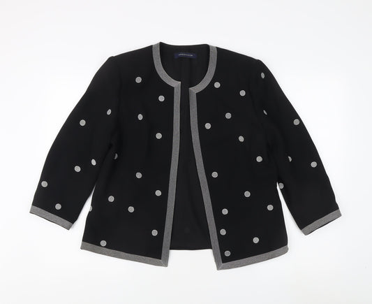 Womens UK Size 10 Windsmoor Black Basic Jacket