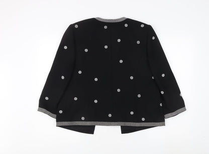 Womens UK Size 10 Windsmoor Black Basic Jacket
