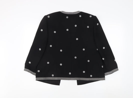 Womens UK Size 10 Windsmoor Black Basic Jacket
