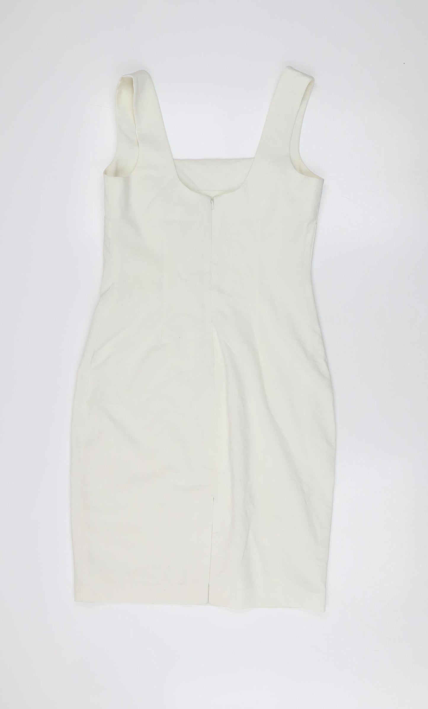 Moda International Women’s Ivory Sheath Dress, Size 6
