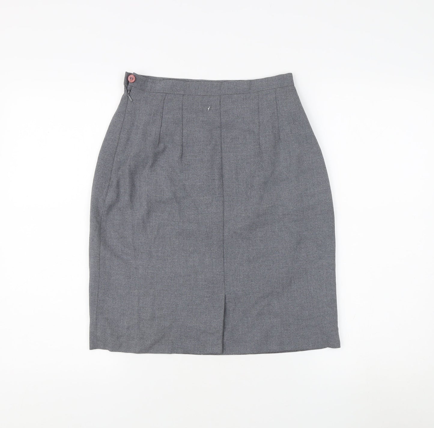 Katy Baker Women's Grey Pencil Skirt Size 10