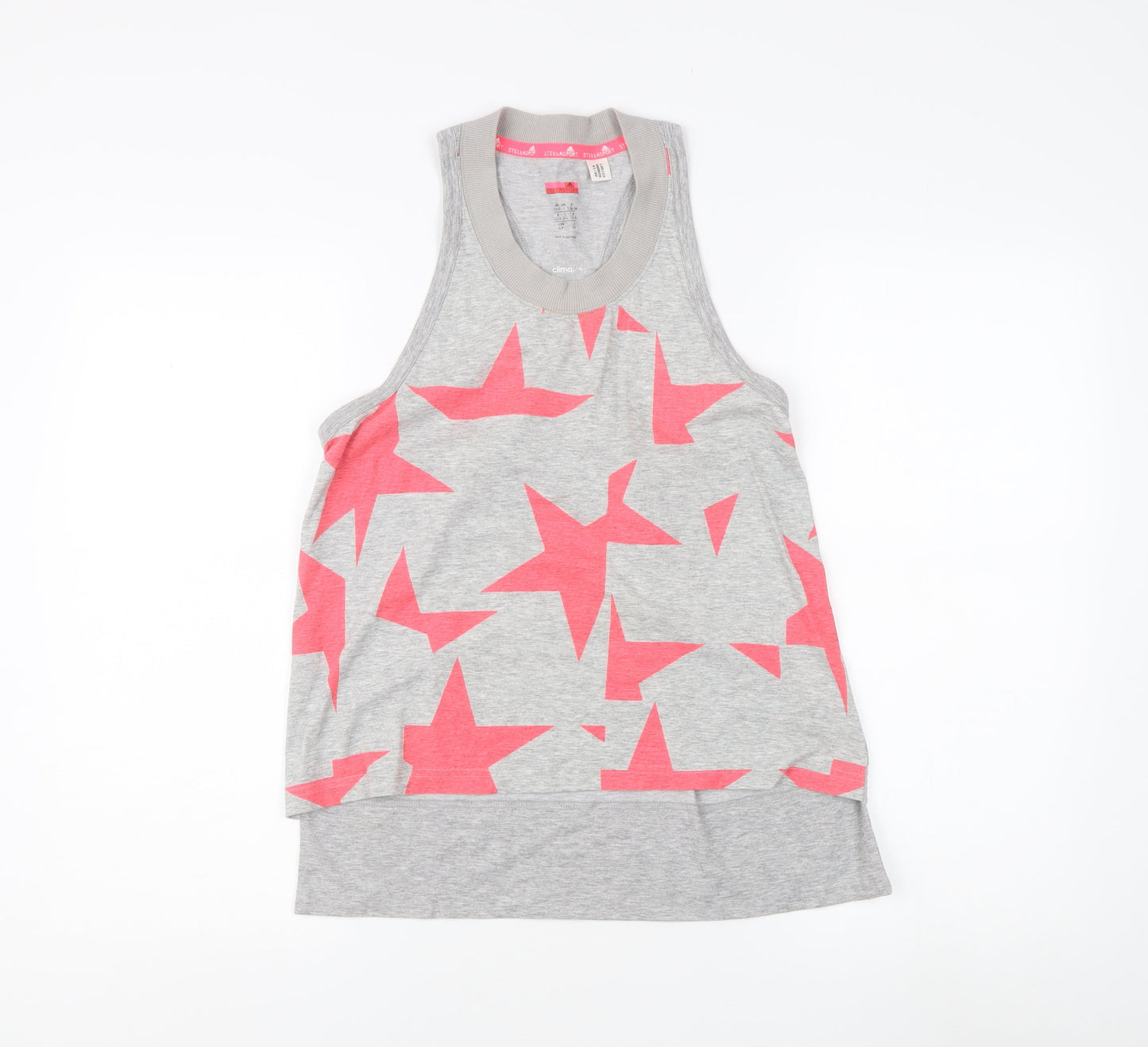 Adidas Women's Grey Sports Tank Top Size S