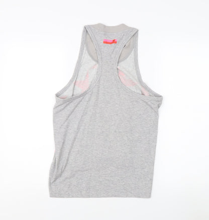 Adidas Women's Grey Sports Tank Top Size S