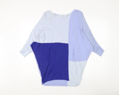 Womens UK Size XS Phase Eight Blue Pullover Jumper