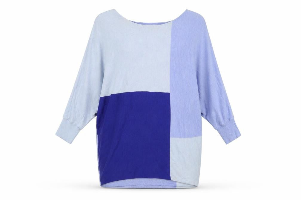 Womens UK Size XS Phase Eight Blue Pullover Jumper
