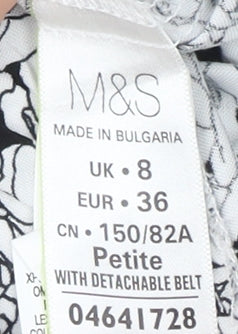 Marks and Spencer Women's Floral Jumpsuit Size 8