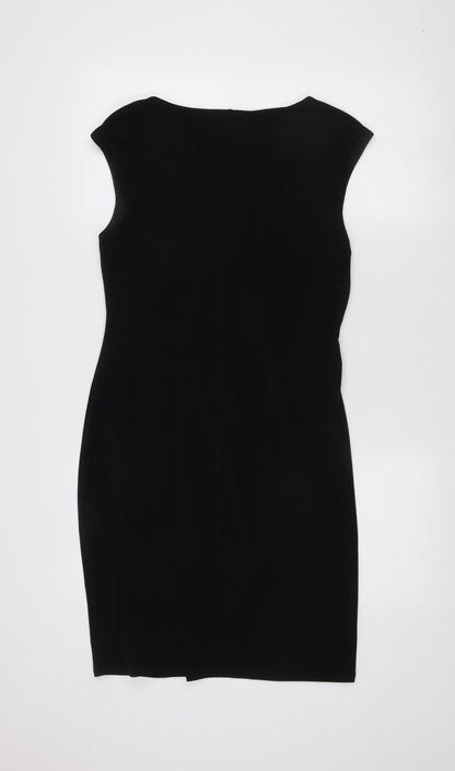 Planet Women's Black Sleeveless Sheath Dress Size 10