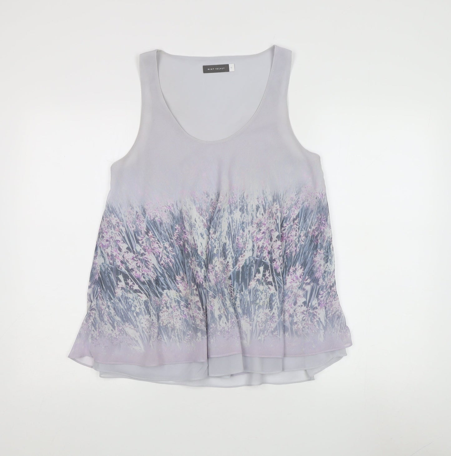 Womens UK Size 12 Mint Velvet Multicoloured Basic Tank