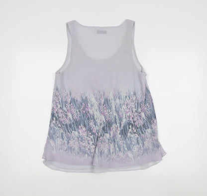 Womens UK Size 12 Mint Velvet Multicoloured Basic Tank
