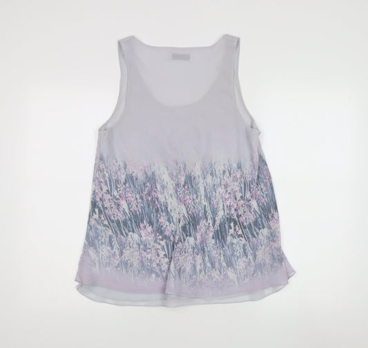 Womens UK Size 12 Mint Velvet Multicoloured Basic Tank
