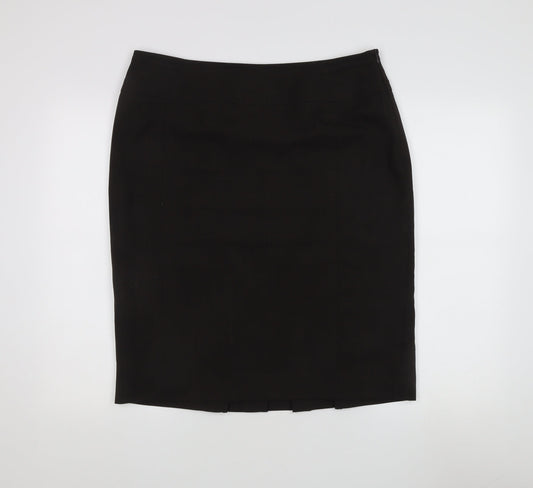 Debenhams Women's Black Pencil Skirt Size 16