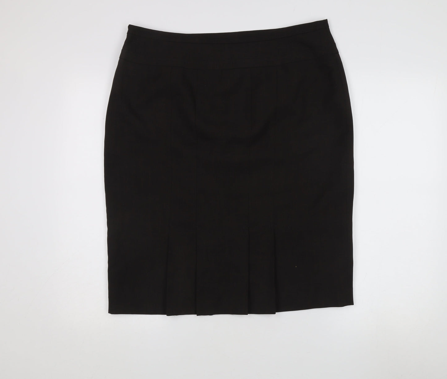 Debenhams Women's Black Pencil Skirt Size 16