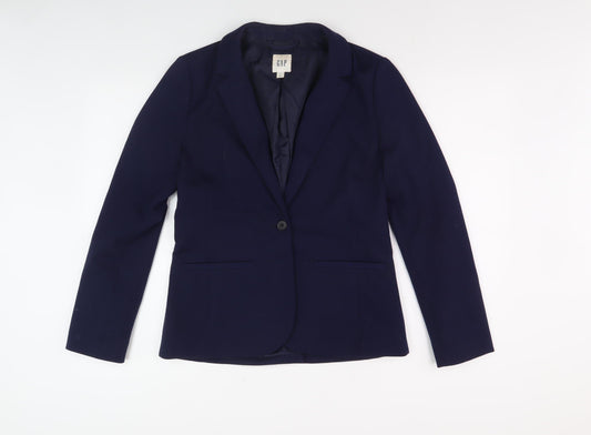 GAP Women’s Blue Blazer, Size 6, Classic Workwear