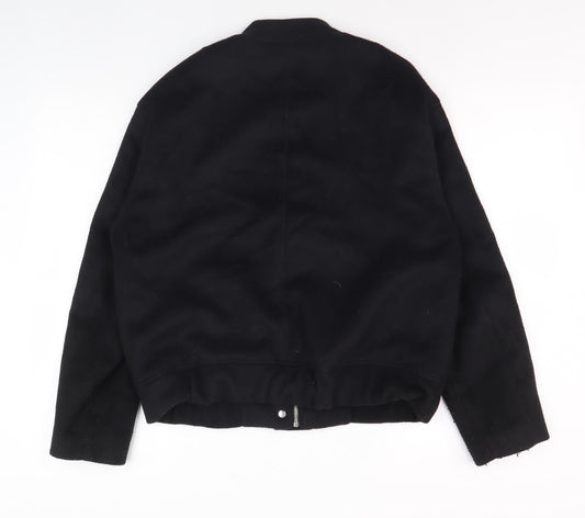 Marks and Spencer Men's Black Wool Blend Jacket S