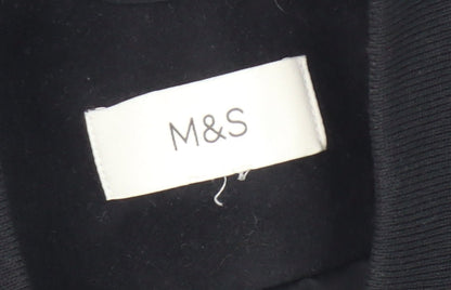 Marks and Spencer Men's Black Wool Blend Jacket S