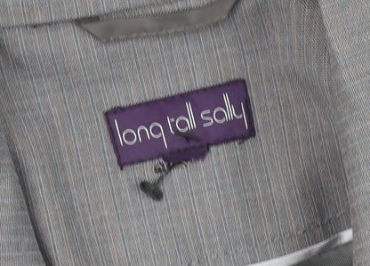Long Tall Sally Grey Women's Blazer Size 20 Classic