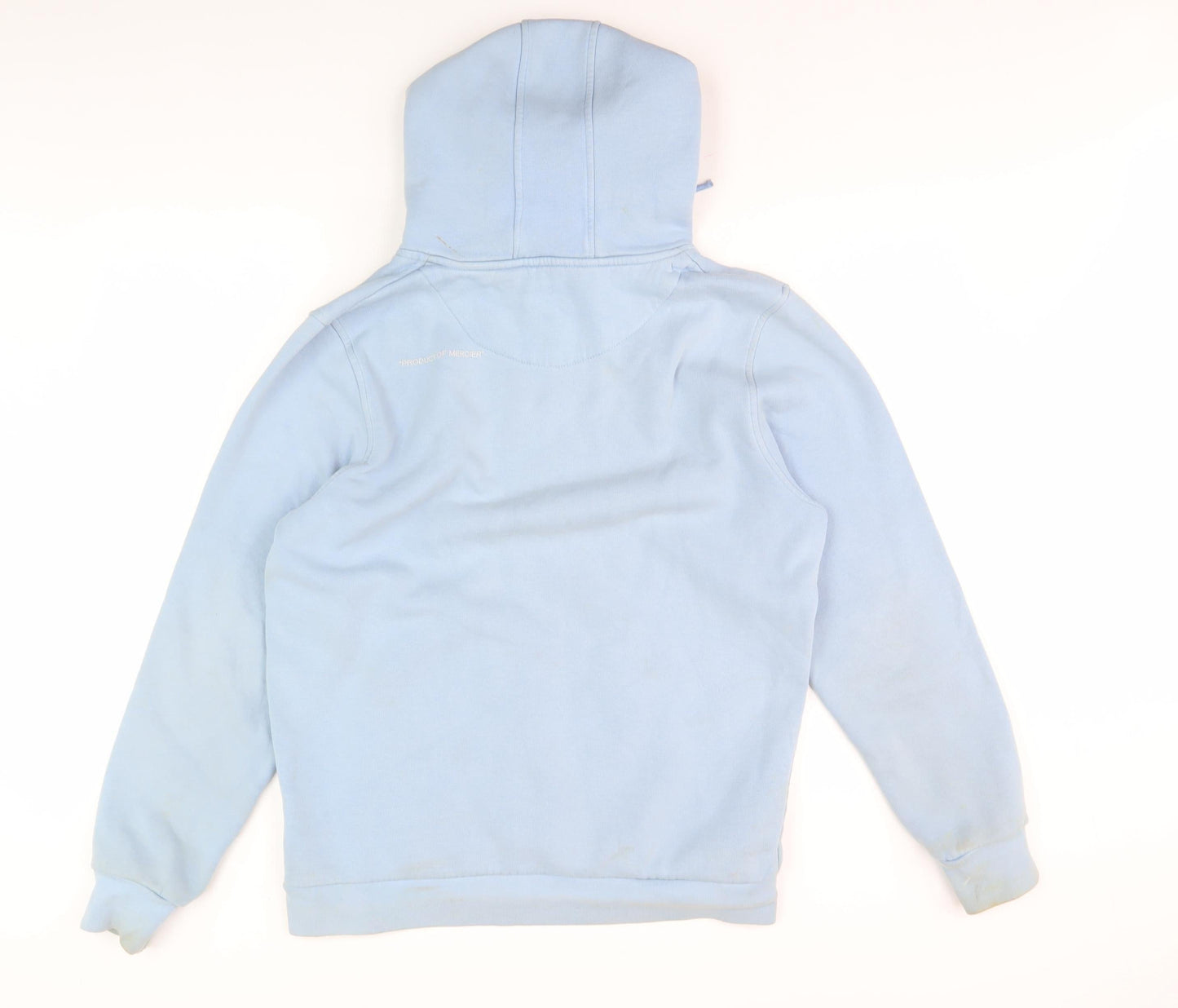 Mercier Men's Blue Hoodie, L, Regular Fit, Pullover Style