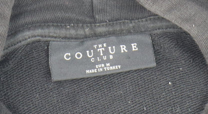 The Couture Club Men's Black Graphic Print Hoodie M