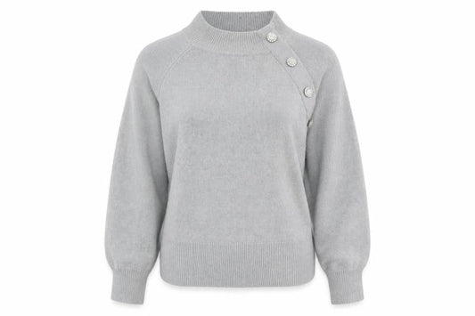 Womens UK Size M Amara Reya Grey Pullover Jumper