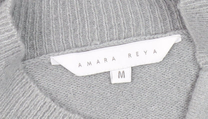 Womens UK Size M Amara Reya Grey Pullover Jumper