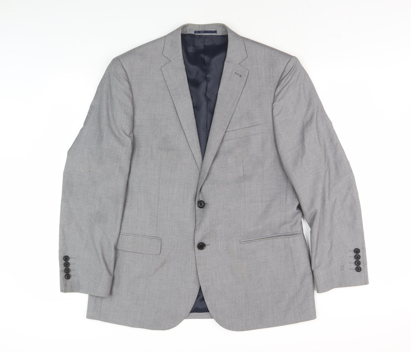 Tailor & Cutter Men's Grey Blazer - 40S Regular Fit